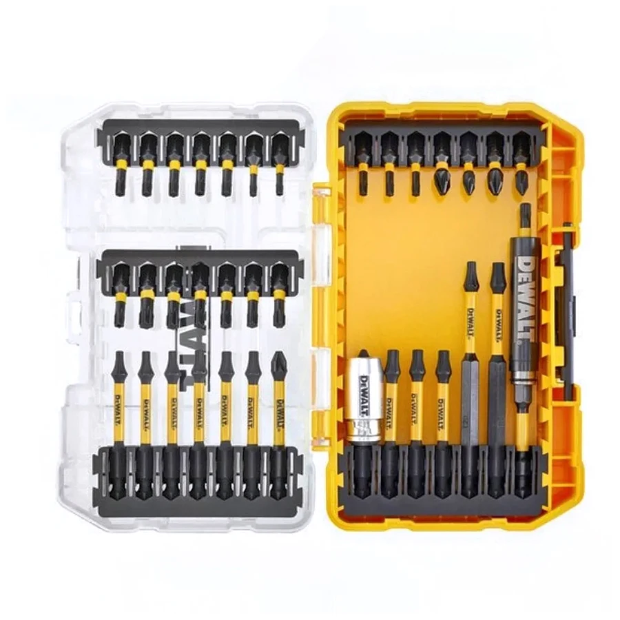 Imagem -04 - Dewalt-chave de Fenda Bit Conjunto com Case Resistente Profissionais e Passatempo Artesãos Preto e Amarelo Dt70734t-qz 29 Pcs