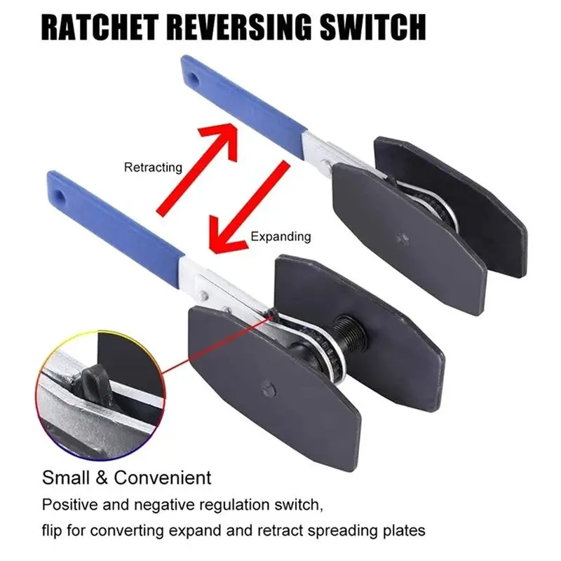 เครื่องมือซ่อมคาลิปเปอร์เบรก ABLN-Car แบบวงล้อ สำหรับแยกลูกสูบเบรก เหล็กกด แยกแบบเดี่ยว คู่ สี่ แยกผ้าเบรก ดิสก์เบรก คาลิปเปอร์