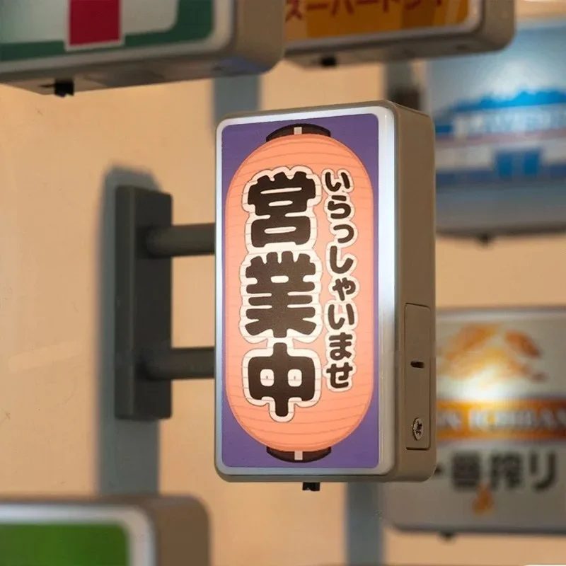 Japanese Cute Mini Light-up Refrigerator Magnet Travel Souvenir with Light Creative Refrigerator Magnet Unique Home Decoration