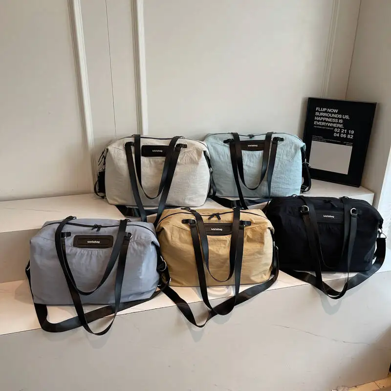 

Gym Bag for Men Women with Shoe Wet Compartment - Duffle Bag Travel Sports Fitness Workout Laptop Duffle Backpack Totes Handbags