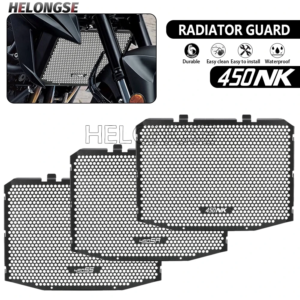 

2025 New For CFMOTO CF MOTO 450NK 450SR 450SS 2023 2024 2026 CF450 SR / NK / SS Motorcycle Radiator Grille Guard Protector Cover