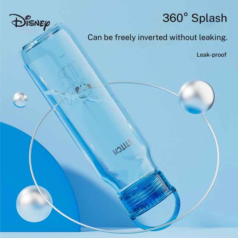 Disney Student Water Cup Children's Food Grade Tritan Direct Drinking Cup Male and Female Large Capacity Portable Drinking Cup view 5