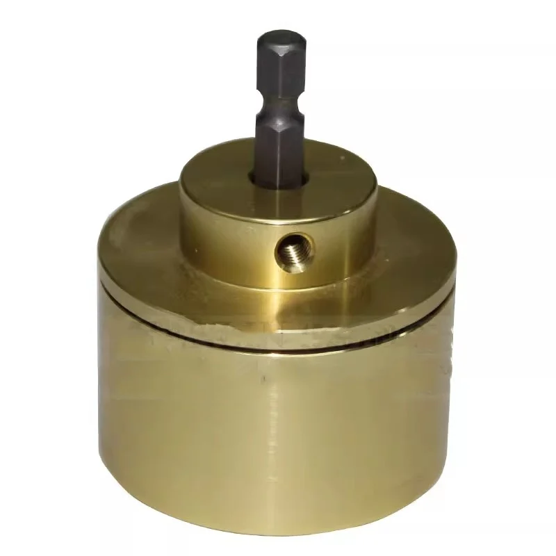 Gold-plated aluminum cover head, machine parts size 10-50 mm