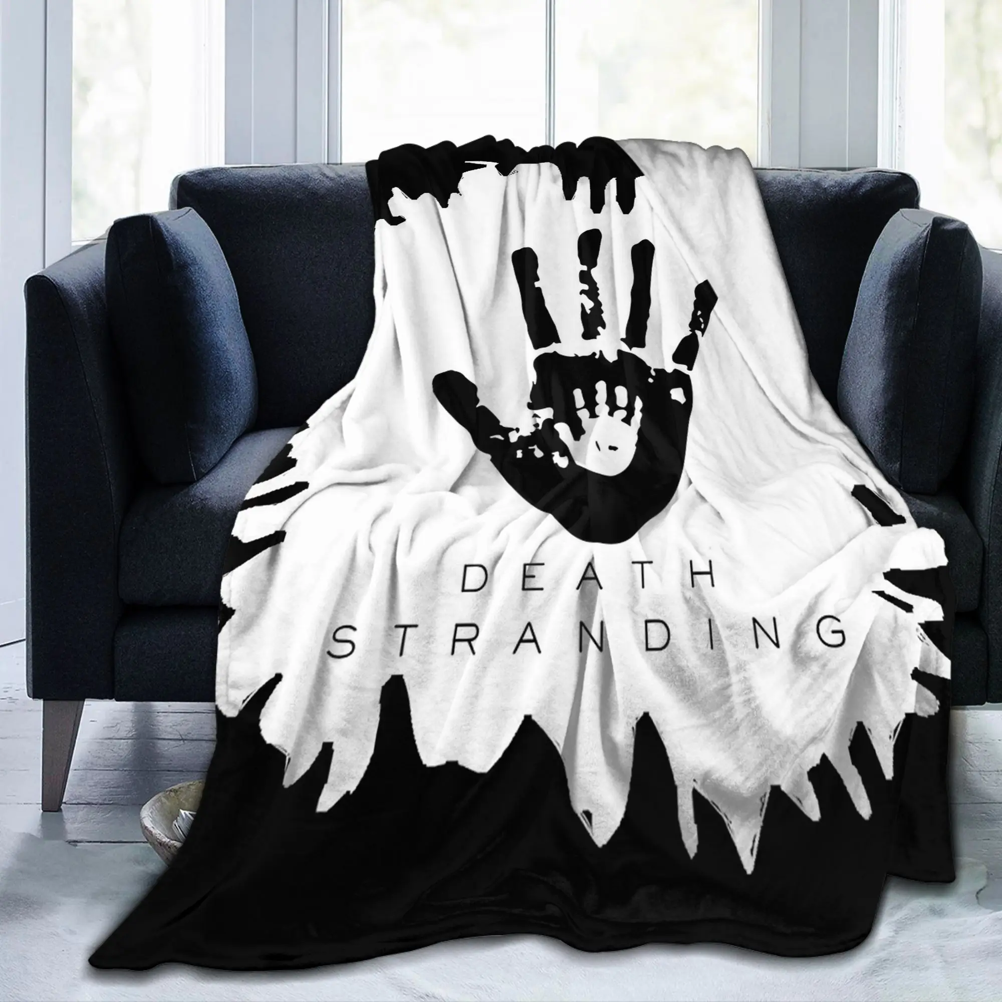 Hardship Cataclysm Destroys Living Things Death Stranding Blankets  Wool Soft Throw Blanket for Home Restaurant Autumn/Winter