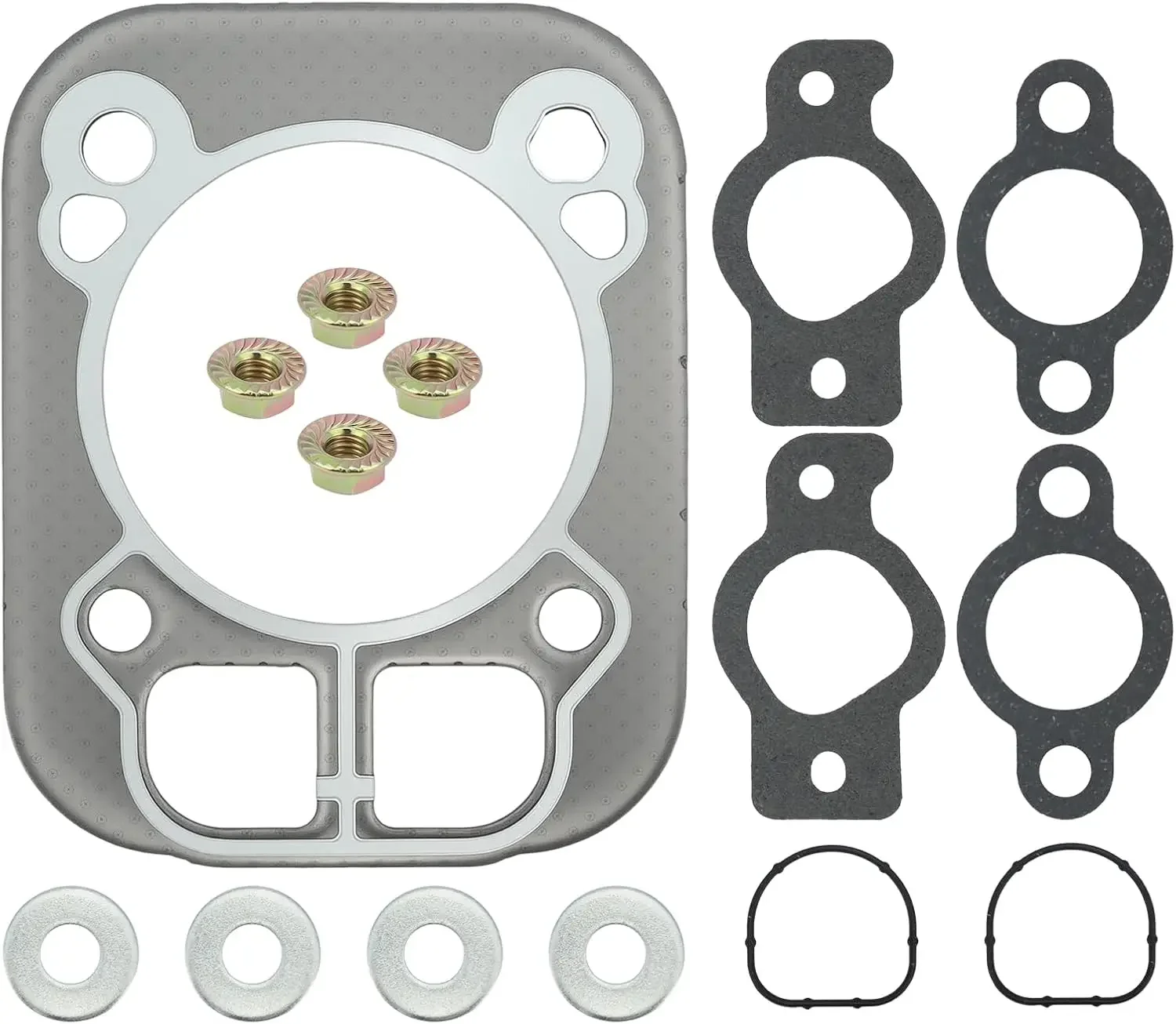 24-841-04S Cylinder Head Gasket Kit with Oil Filter Fit for Kohler CV25 CV724 CV730 CH25 CH730 CH740 Engine Replace 24-841-03S 2