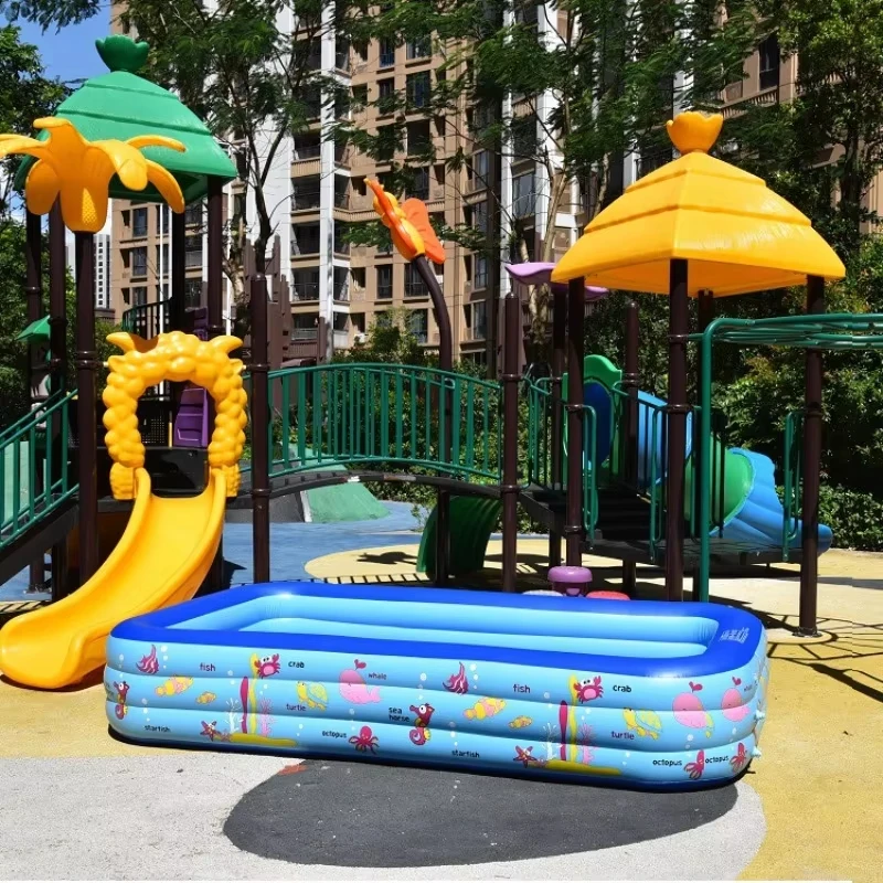 Swimming Pool 1PCS Indoor Large Game Inflatable Pool Long Kids Home Large Baby Toys Ocean Ball Pool