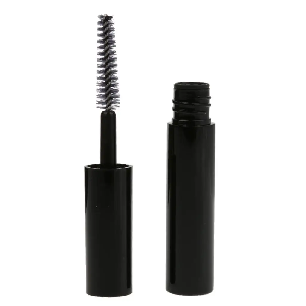 4ML Plastic Empty Mascara Eyelash Growth Bottle Lip Gloss Liquid Tube Black