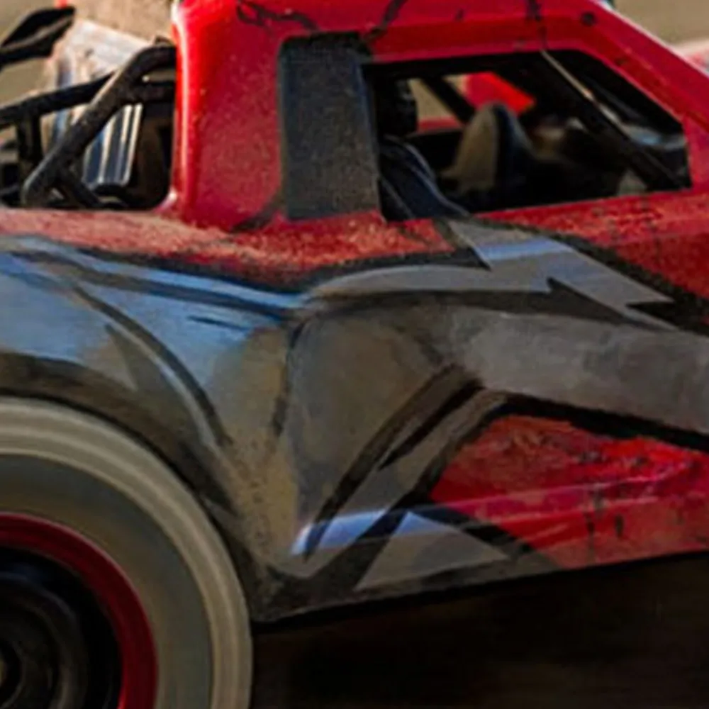 

1/14 RTR RC High Speed 48KM/H Off Road Vehicle Electric 4WD Remote Control Car Q130A Carbon Brush Motor 17G Servo LED Lights