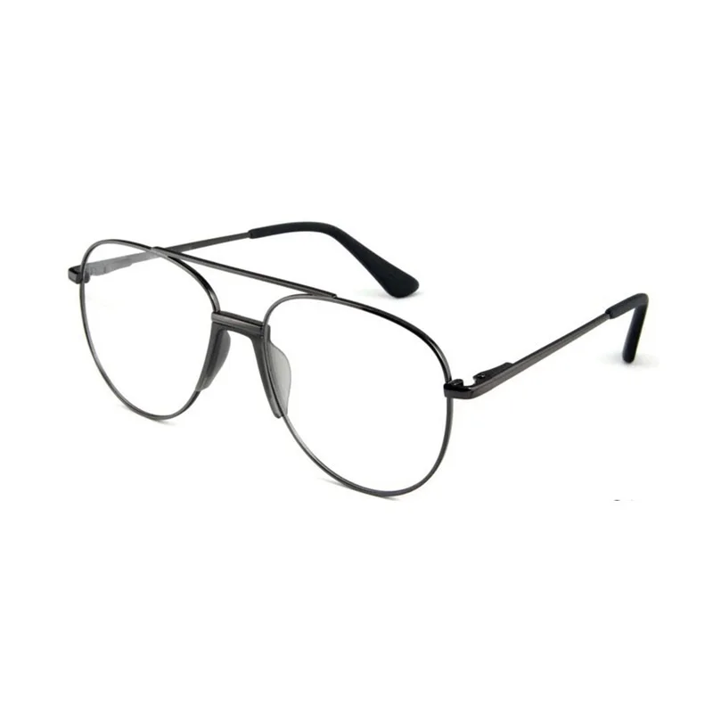 

Cubojue Aviation Reading Glasses Male Women Anti Blue Light Reflection Eyeglasses Frame Men Black Grey Spectacles Prescription