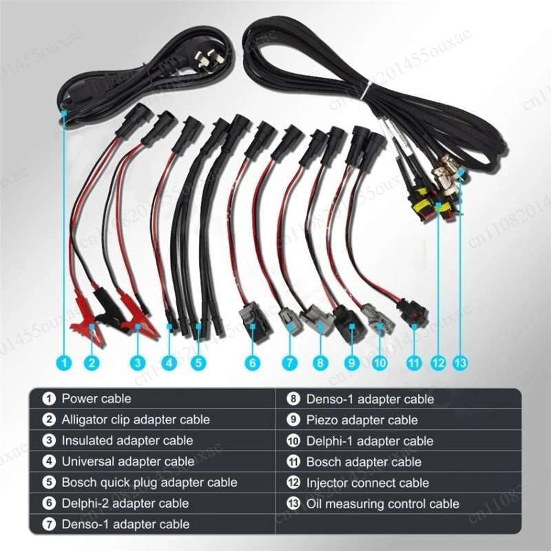 4 Inch LCD Common Rail Injector Diagnostic Machine AC100-240V AHE Air Gap Measuring Tool For Piezo Valve Coil Test