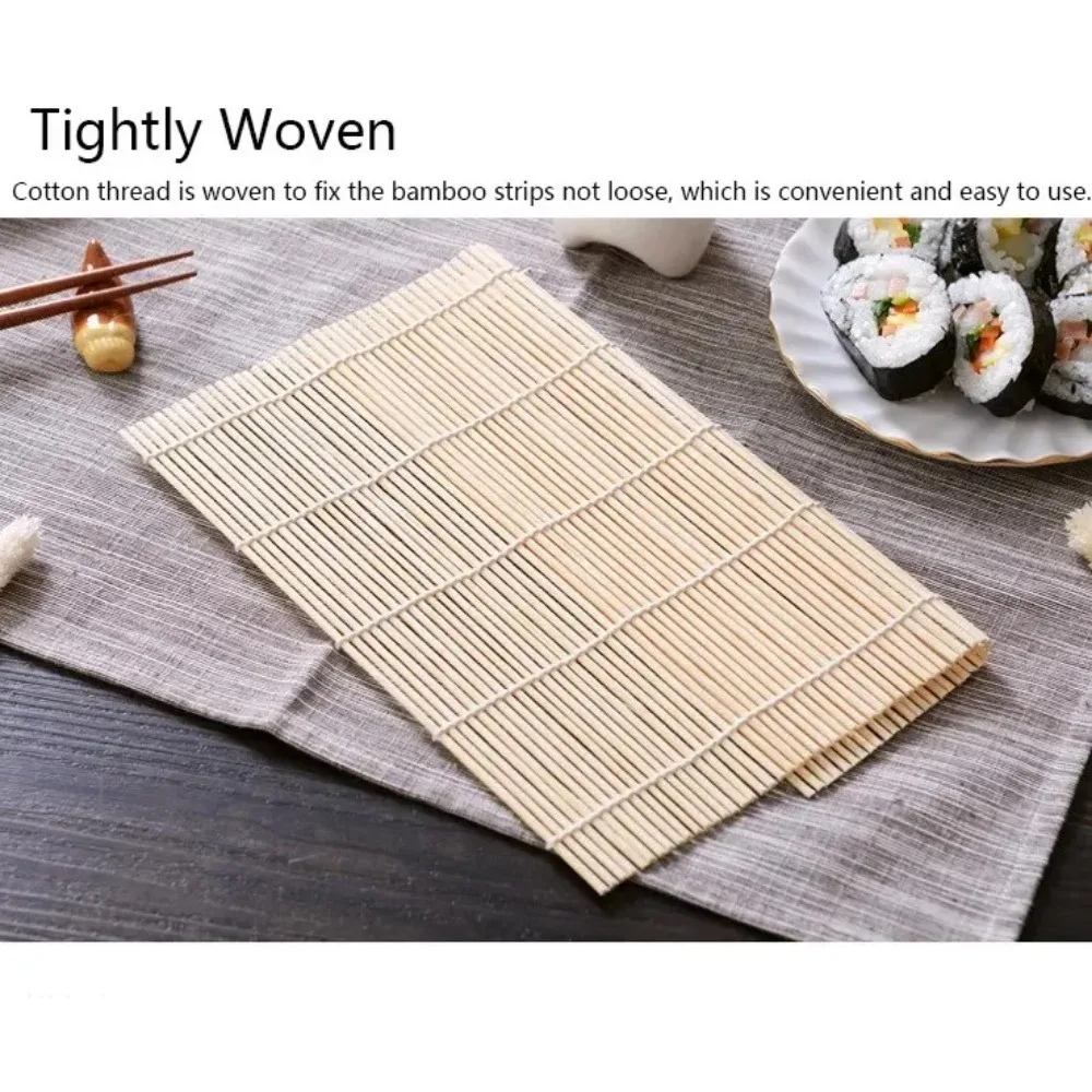 Bamboo Sushi Maker Rolling Mat Sushi Tools Rice Rollers Kitchen Gadget Hand Maker Food Rice Roll Mold Cooking Accessories image 6