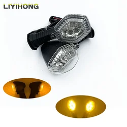 스즈키 DL 650 DL1000 V-Strom SV650 SV1000 N/S DRZ400 오토바이 LED 방향 지시등, 전방 후방 백색 렌즈 램프 표시기