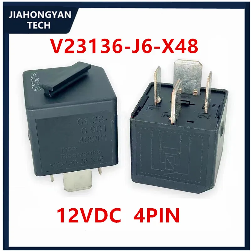 1PCS 2PCS V23136-J6-X48 is suitable For  3 Series 5 Series 7 series automotive universal relay 12VDC 4 pin