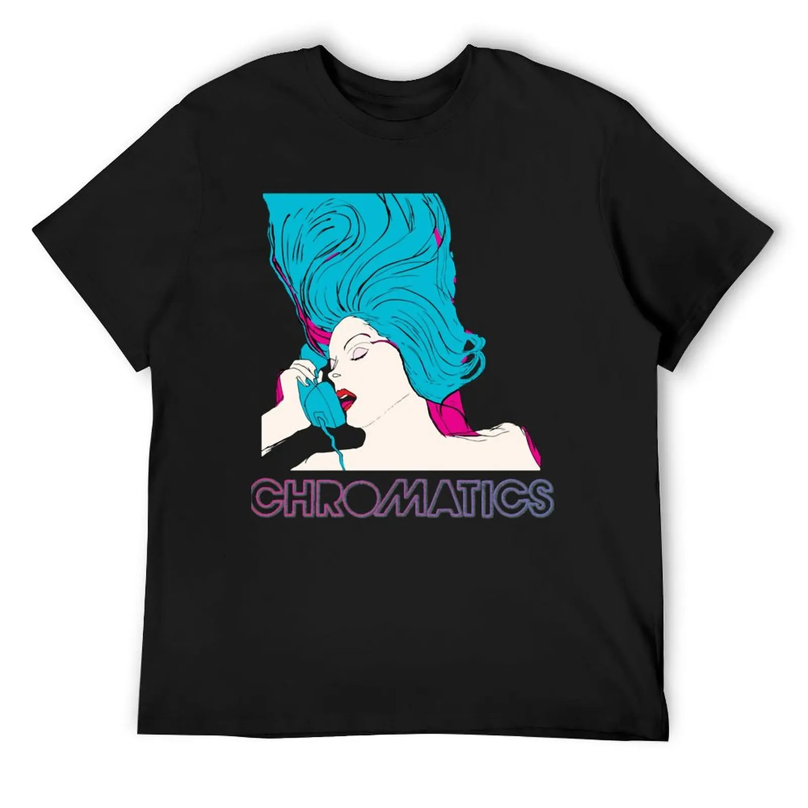 Chromatics - Band logo Classic Essential T-Shirt anime figures graphics oversized graphic tee mens clothes