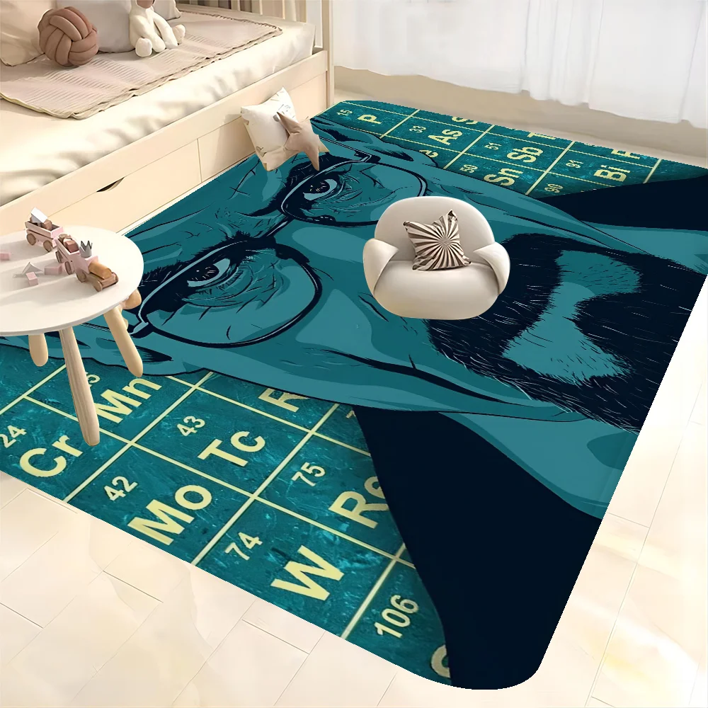 

B-Breaking B-Bad Chemistry Walter White Hallway Carpet Non-Slip Laundry Room Mat Laundry Decor Balcony Child Living Room