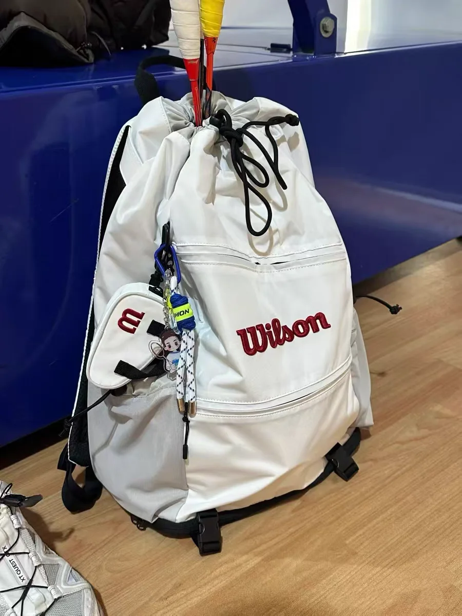 Wilson Tennis Backpack New Model 2pcs Independent Shoe Compartment Insulated Large Capacity sports leisure travel Backpack