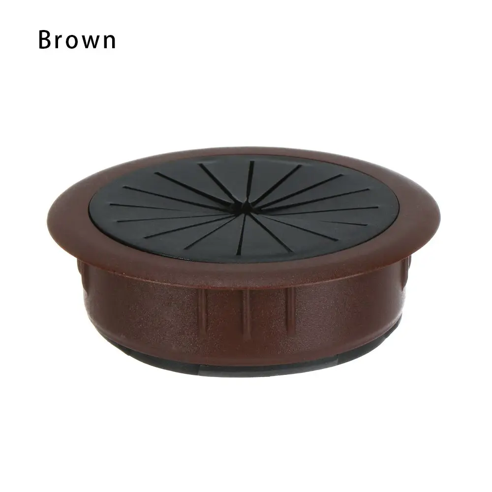Tidy Cable Clamp Office Organizer Computer Grommet Wire Hole Cover Line Box Desk Table Cable Fastener