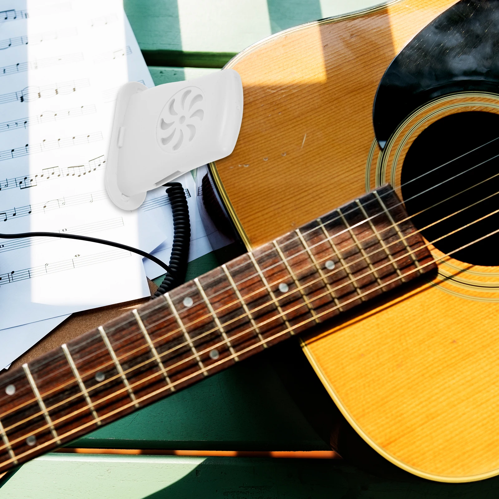 

2 Pcs Guitar Humidifier Electric Case Acoustic Humidity Control Soundhole Panel Humidification Plastic Moisture