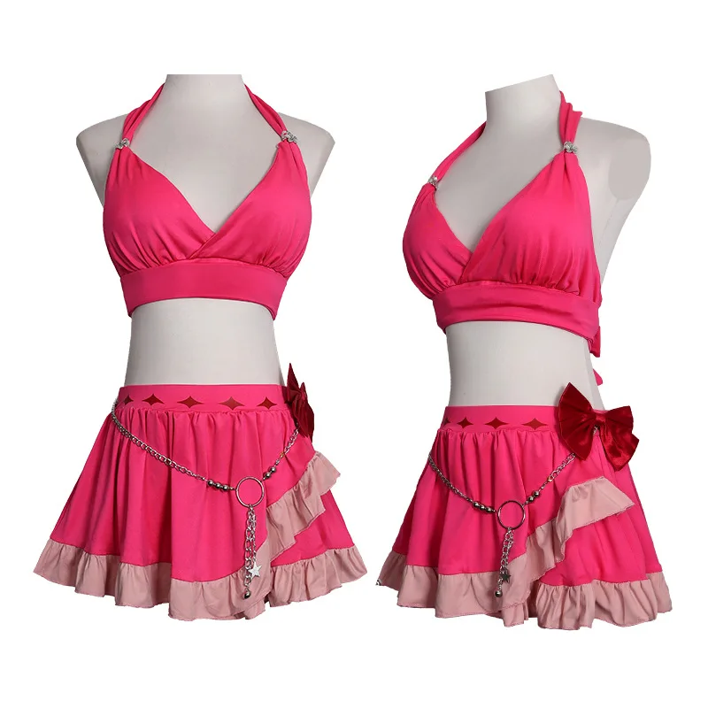 

Костюмы для косплея Aerith Gainsborough, игра FF VII, Хэллоуин, Рождество, карнавал, одевание для женщин