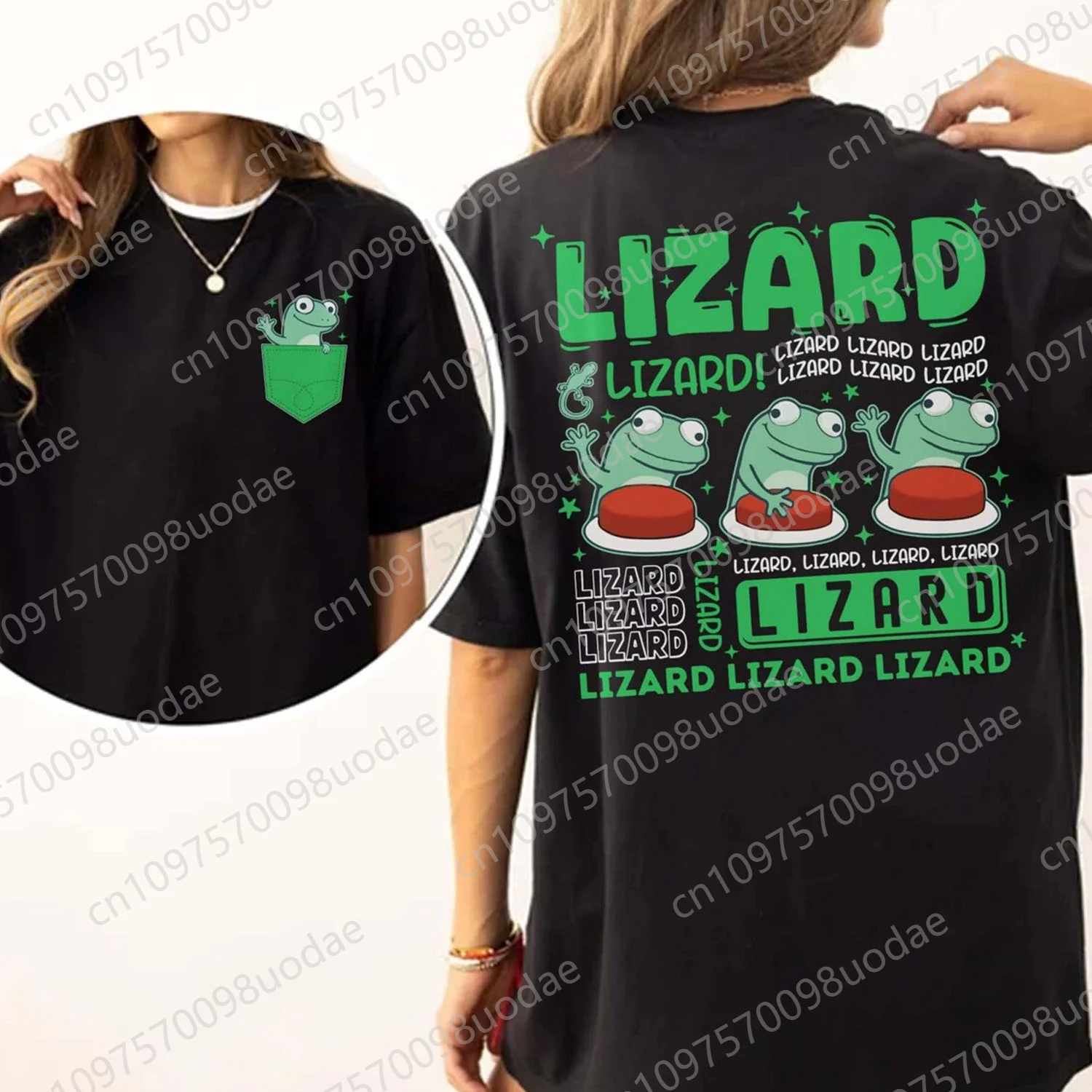 Peeking Lizard Fake…