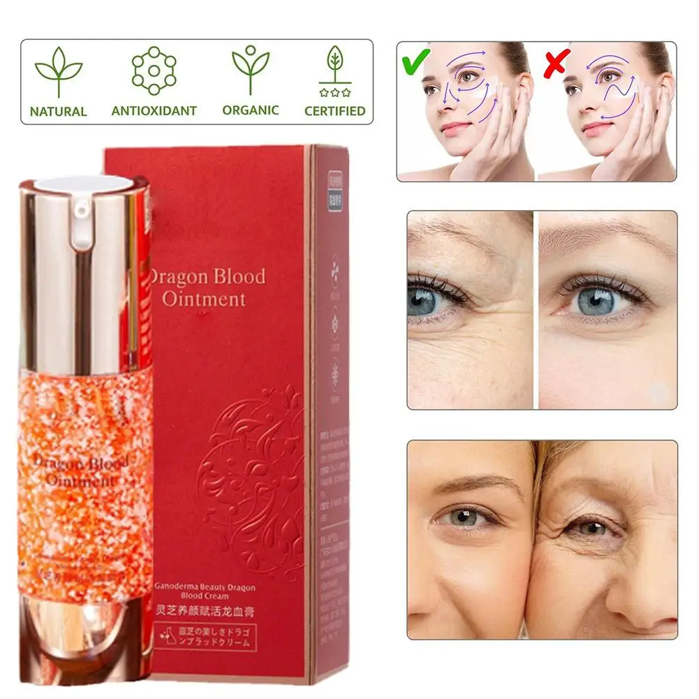 33g Dragon Blood Cream Moisturizing Nourishing Beauty Activating Face Skin Skin Pore Finely Repair Tone Damaged Brighten