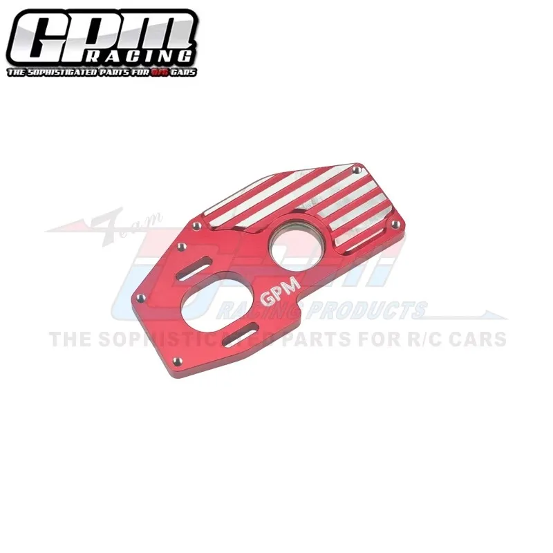 GPM Alu 7075-Plaque de support moteur pour Diff central, grand roulement ARRMA 1/8 Mojave 4S ARA311192