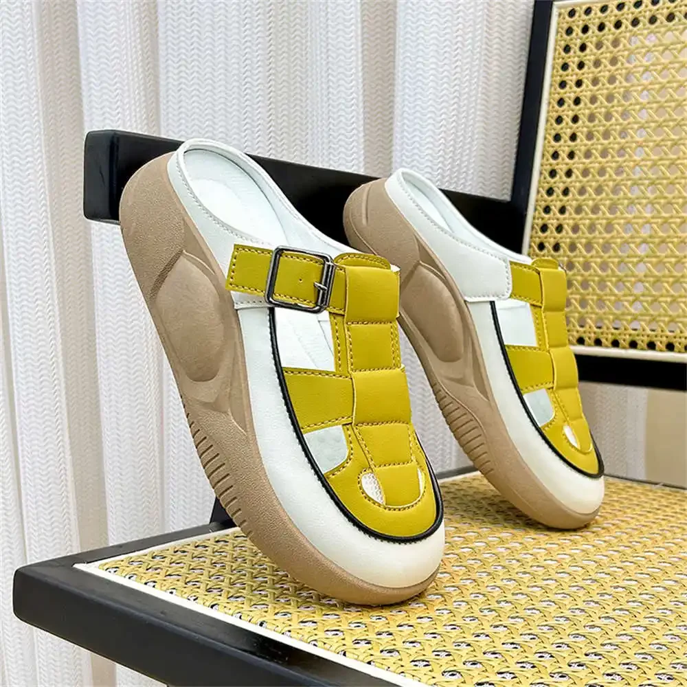 

Ete Number 35 Woman's Kids Golf Shoes Slippers On The Sea Colorful Sandals Sneakers Sports Functional Hand Made New Style