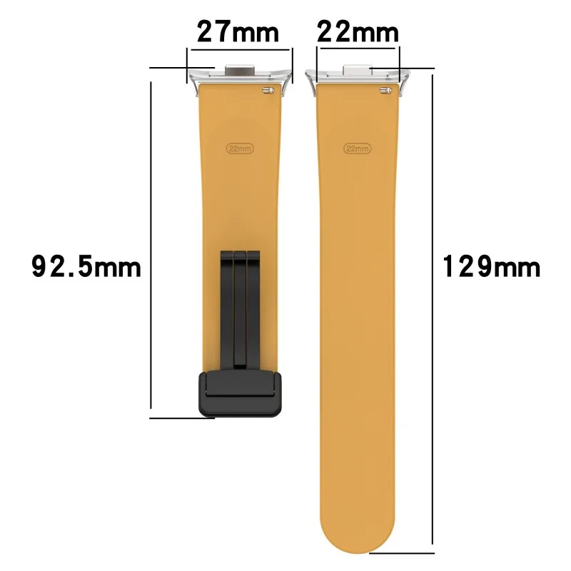 New Magnetic Silicone Strap For Xiaomi Mi Band 9 Pro /8Pro Smart Watchband Replacement  Redmi Watch 4 Bracelet for youth