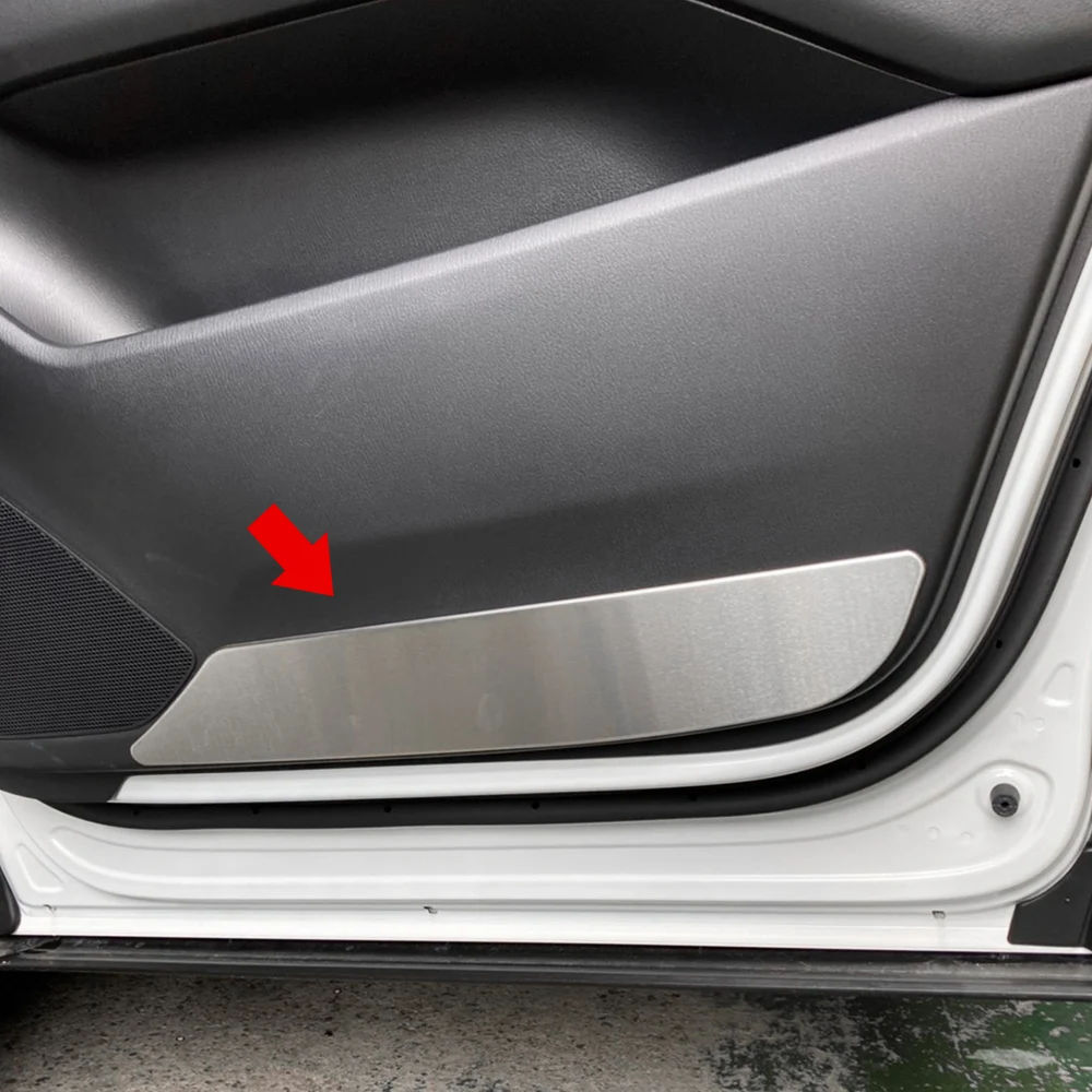 For MAZDA CX-8 KG Series 2022 CX8 Door Protector Garnish Anti-scratch Stainless Steel Auto Parts Car Interior Accessories