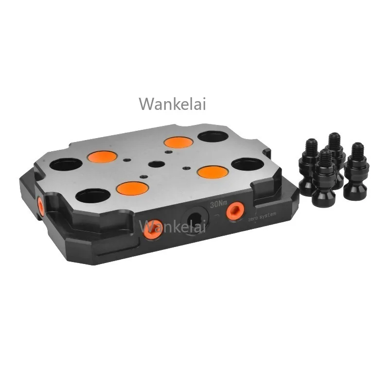 

5th Axis Zero-Point Clamping System for CNC Machine Industrial Application Lang Makro Grip Quick Point 52mm Space