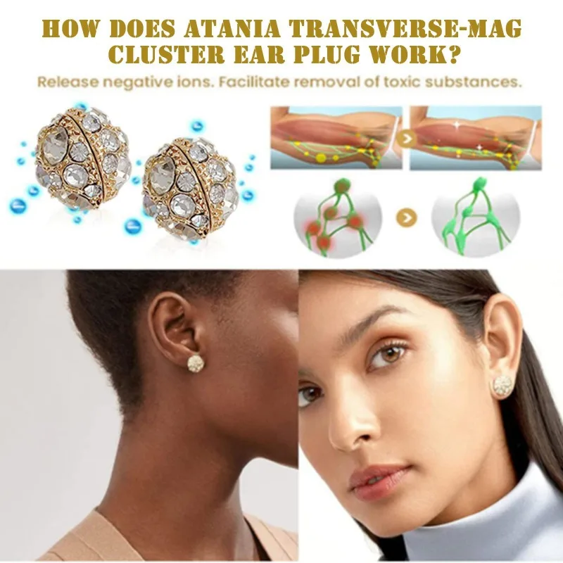Women Slimming Earrings Slime Weight Loss Anti Cellulite Slim Products Ear Studs Health Care Lose Weight Slim Down Fat Burner image 6