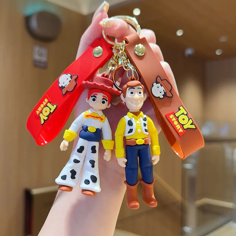 2026 Neu!! Toy Story 5 Figuren-Schlüsselanhänger Lilypad Forky Woody Buzz Jessie Rex Taschenanhänger Party Geburtstag Weihnachtsgeschenk für Kinder – Detail 5