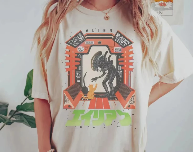 Alien Movie 1979 Shirt Alien Movie Tee Alien Movie Merch Vintage Horrorfilm T-Shirt Retro Horrorfilm Shirt Alien Movie