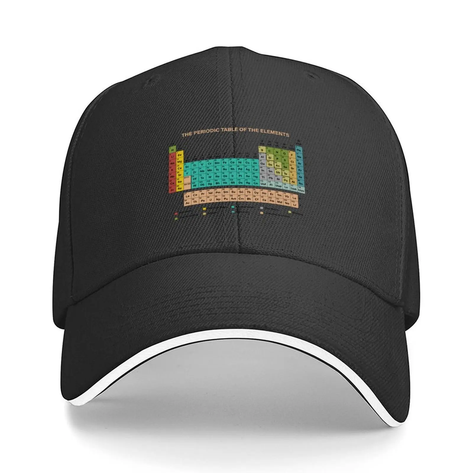 

The Periodic Table Of The Elements Baseball Cap Christmas Hat luxury caps Vintage golf hat genuine For Women 2025 Men's