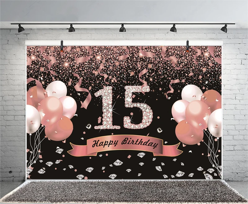 Фон для фотосъемки с изображением розового золота, 15 цветов