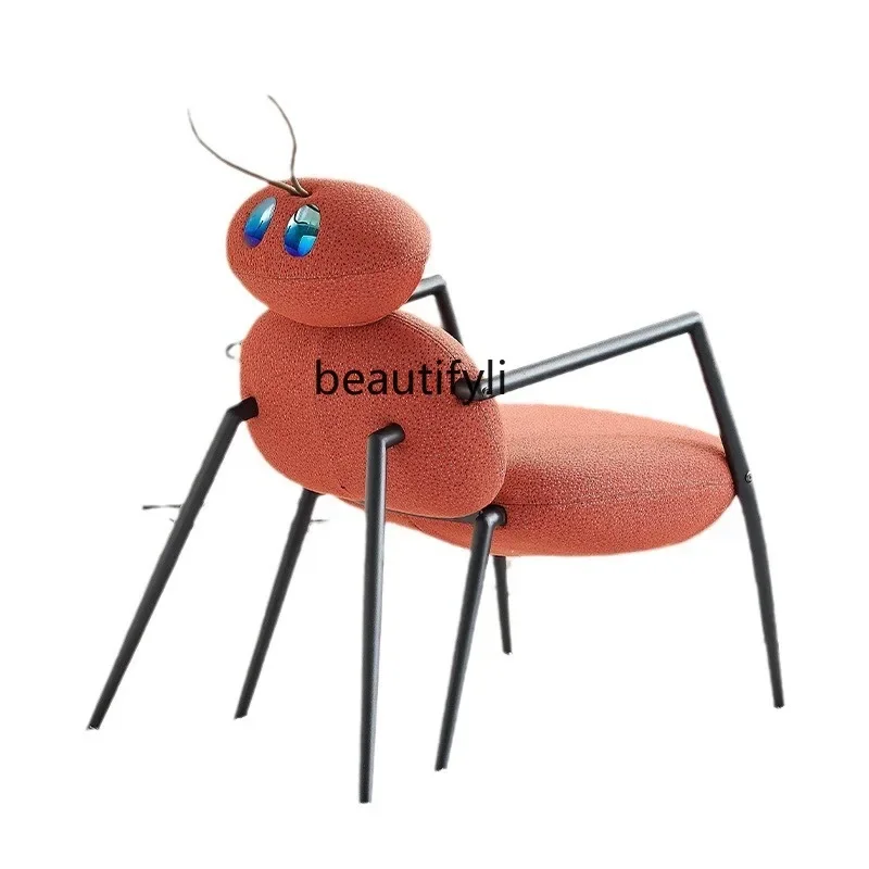 

Special-shaped animal chair cute leisure recliner light luxury summer single creative lazy chair ant chair