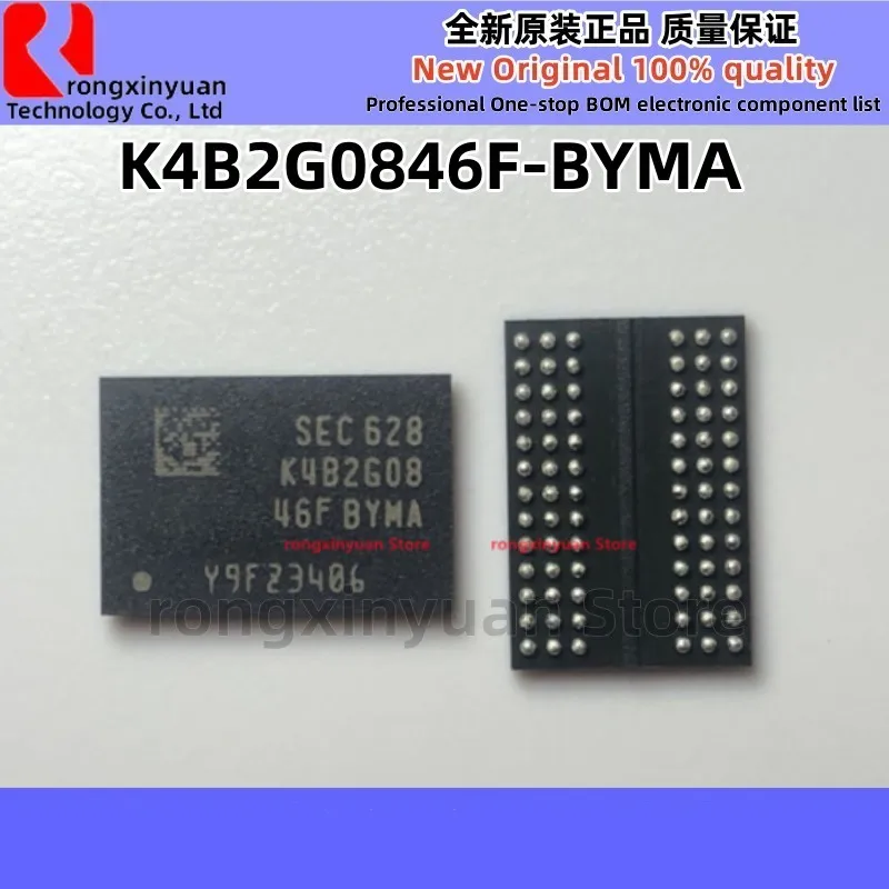 

5Pcs K4B2G0846F-BYMA K4B2G0846F-BYMA K4B2G0846F K4B2G08 FBGA DDR3 SDRAM Memory Chipset Original New 100% quality