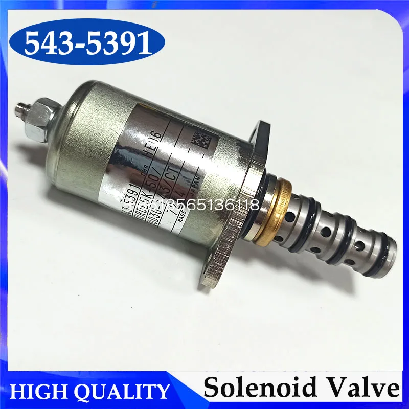 330GC 336GC 349GC 336 340 349 Excavator Hydraulic Control Solenoid Valve 5435391 543-5391