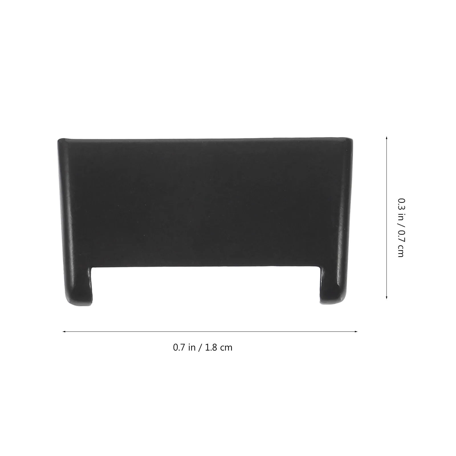 2Pcs Watch Strap Connection Adapter Metal Watchband Connector Strong Build Precision Fit Smooth Connection for Rubber