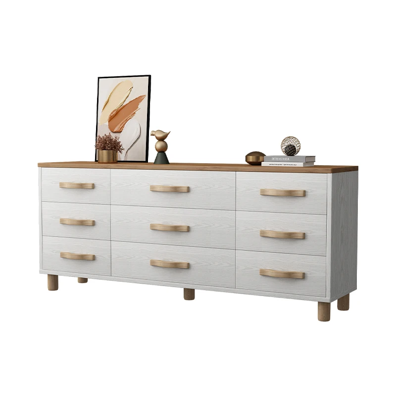 #Multifunctional drawer chest of drawers bedroom small apartment storage cabinet master bedroom bedside table, TV cabinet custom