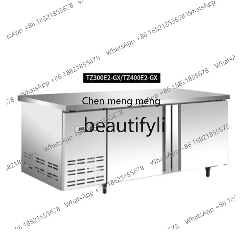 

Коммерческая морозильная камера Z189, холодильная морозильная камера из нержавеющей стали, шкаф для хранения свежести, верстак, холодильное оборудование Comme