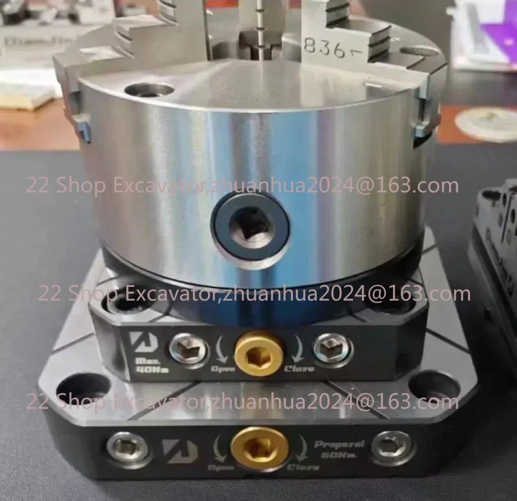 4-5 Axis Fixture Self-centering Vise Positive Paired with Zero Point Quick Change Four Axis L-block Bridge Board