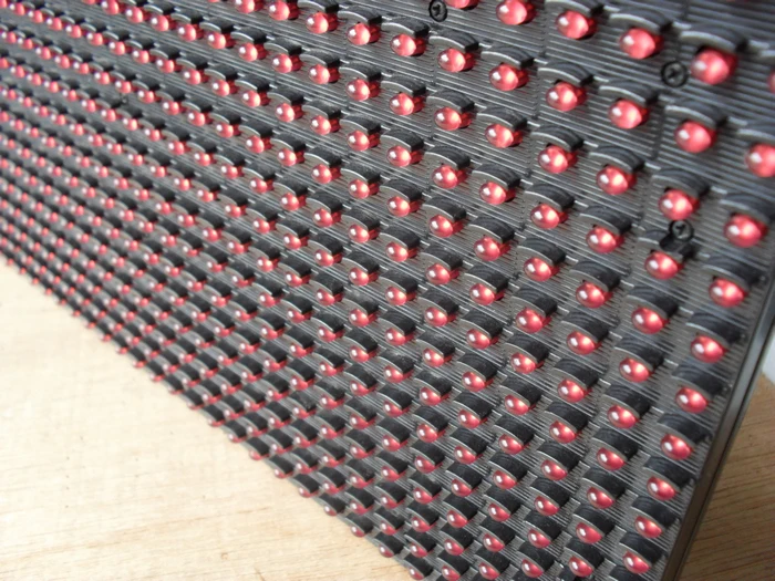 Led Module Single color Red High Brightness P10 Outdoor 10mm DIP led screen display