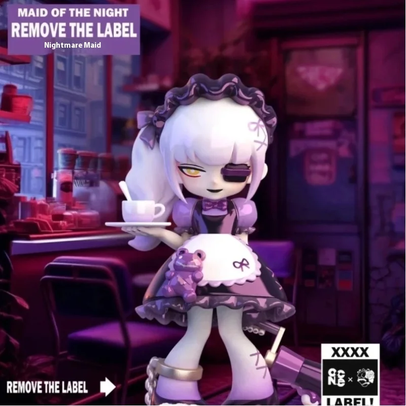 

Dark Yandere Girl Series 2 Blind Box Tear-Off Label Collectible Anime Figure Art Toy Desktop Decoration Gift for Fans