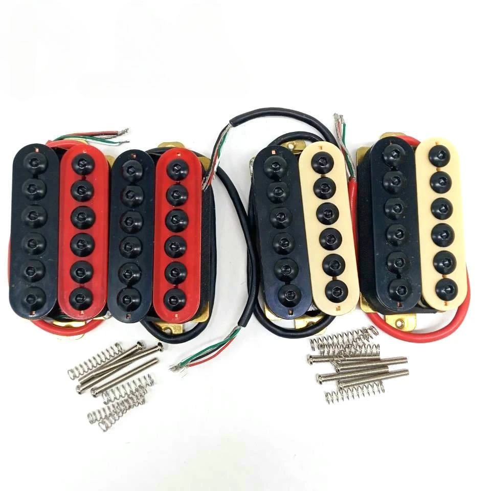 Best Choice Guitar 4-core Dual-coil Humbucker Pickup Neck and Bridge 5052# For S/T  S/Q Electric Guitar