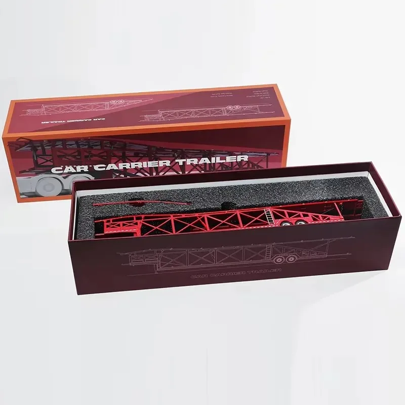 GCD 1:64 Car Carrier Trailer Series New Color Alloy Car Model Toys Gifts Collection Adult Souvenir Decoration Static Display