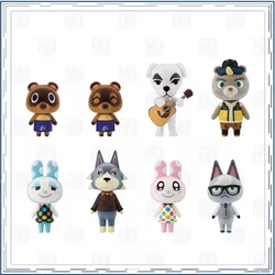 BANDAI Animal Crossing: New Leaf Chrissy Goldie Candy Toys Friend Doll Box Original Anime Action Figure Model Toys in Shelf