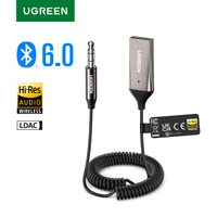 【Especial RU】UGREEN Bluetooth 6,0 5,4 3,5 mm USB para altavoz de coche
