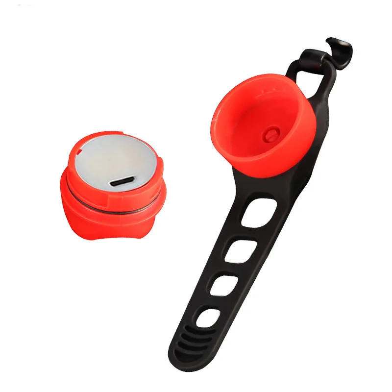 Bicycle Taillight Led Riding Warning Light Children Kids Balance Bike Fixture and Fitting USB Mountain Bike Gem Headlight