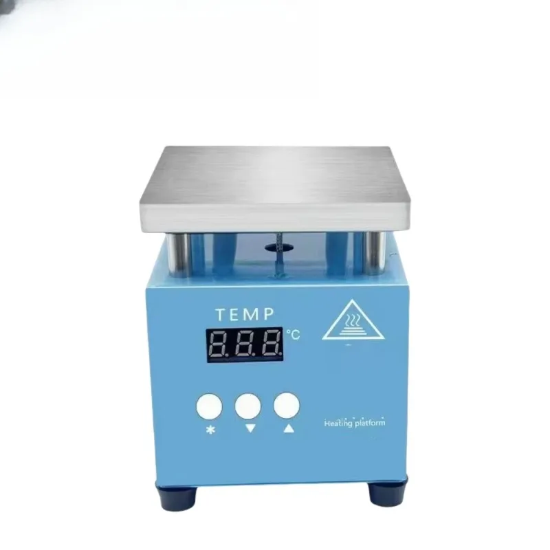 Mini Constant Temperature Heating Plate Aluminum Digital Display Adjustable Temperature Heating Platform Phone Screen Separation